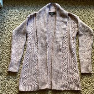 Oversized knit sweater